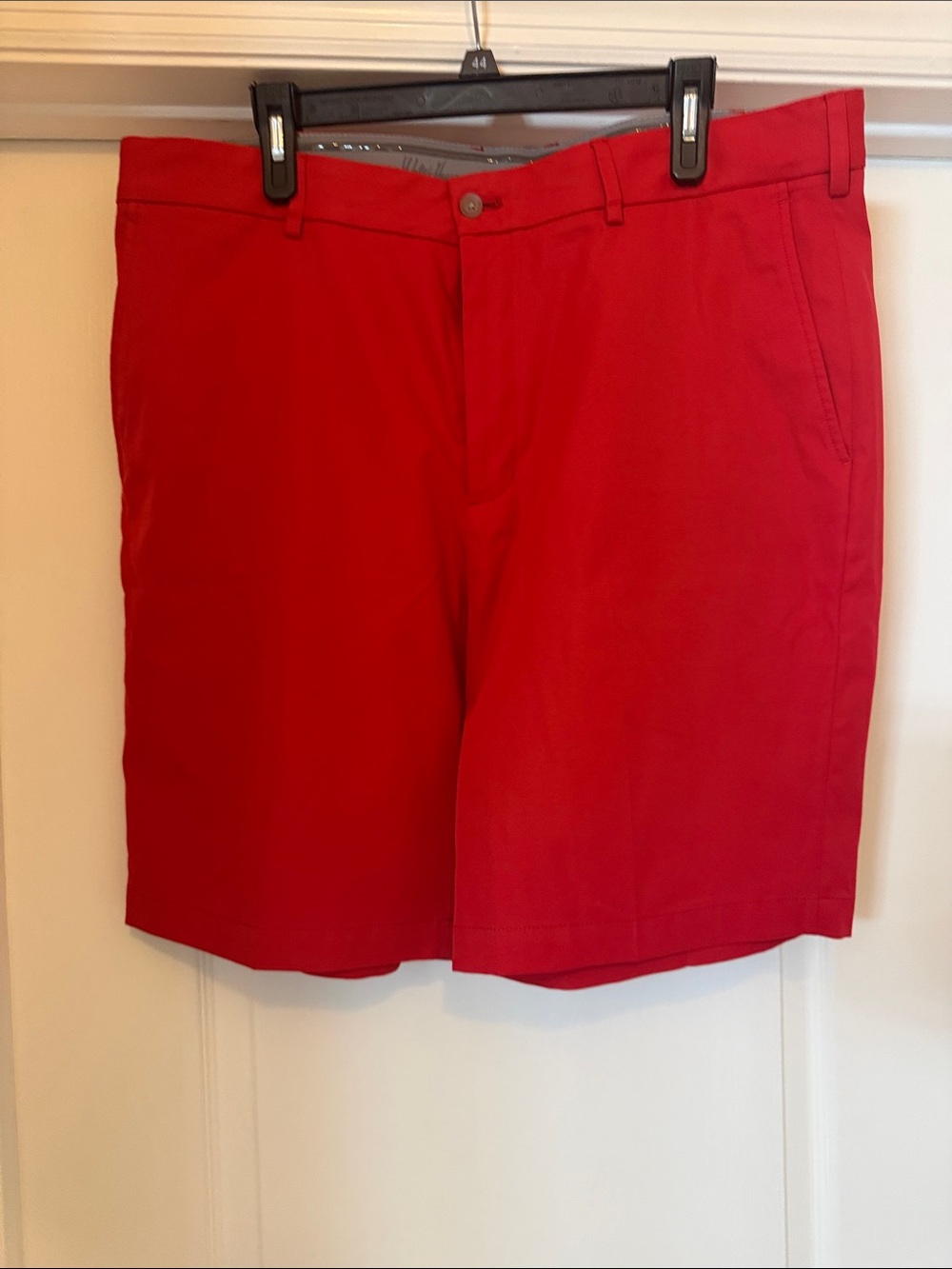 Walter Hagen Red Flat-Front Men's Shorts